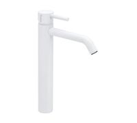 Herzbach DEEP WHITE rubinetto lavabo alto L-Size, 23.203200.3.07, L-Size DEEP WHITE bianco opaco [Rubinetteria Bagno > Rubinetteria Lavabo]