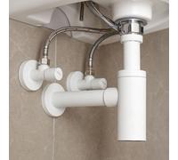 Herzbach DEEP WHITE sifone, 23.485800.1.07, DEEP WHITE bianco opaco [Rubinetteria Bagno > Sistemi di Scarico]
