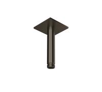 Herzbach Design iX PVD braccio doccia, 21.964810.2.40, Design iX PVD black steel [Rubinetteria Bagno > Soffioni Doccia]