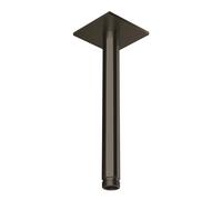 Herzbach Design iX PVD braccio doccia, 21.964820.2.40, Design iX PVD black steel [Rubinetteria Bagno > Soffioni Doccia]