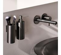 Herzbach Design iX PVD dispenser per sapone, 21.811000.1.40, Design iX PVD [Accessori Bagno > Portasapone]