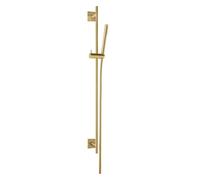Herzbach Design iX PVD set doccia con asta saliscendi, 1 tipo di getto, 21.922700.2.41, Design iX PVD brass steel [Rubinetteria Bagno > Set Doccia]