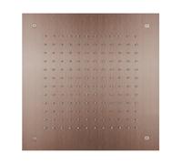 Herzbach Design iX PVD soffione doccia, 1 tipo di getto, 21.638000.2.39, Design iX PVD copper steel [Rubinetteria Bagno > Soffioni Doccia]