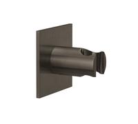 Herzbach Design iX PVD supporto per doccetta, 21.994100.2.40, Design iX PVD black steel [Rubinetteria Bagno > Doccette / Supporti]
