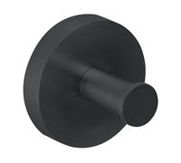 Herzbach LIVING gancio portasciugamani, 23.819000.1.12, LIVING nero opaco [Accessori Bagno > Portasciugamani]