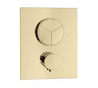 Herzbach LIVING rubinetto doccia da incasso con termostatico, 30.803055.2.03, LIVING; DEEP GREY; DEEP WHITE; DEEP BLACK; SIRO; SIRO PVD GOLD; SIRO GREY; SIRO WHITE; SIRO BLACK; Design New; DEEP; Nano;