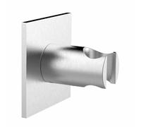 Herzbach Living Spa iX supporto per doccetta, 17.994100.2.09, Living Spa iX acciaio inox spazzolato [Rubinetteria Bagno > Doccette / Supporti]