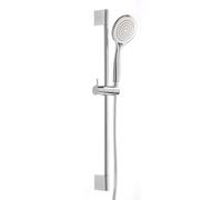 Herzbach Living Spa set doccia con asta saliscendi, 1 tipo di getto, 11.690305.1.01, Living Spa cromo [Rubinetteria Bagno > Set Doccia]