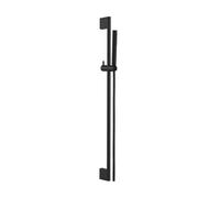 Herzbach Living Spa set doccia con asta saliscendi, 1 tipo di getto, 23.690276.1.12, Living Spa; DEEP BLACK; DEEP GREY; DEEP WHITE; SIRO; SIRO PVD GOLD; SIRO GREY; SIRO WHITE; SIRO BLACK nero opaco [R