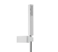 Herzbach Living Spa set doccia con supporto, 1 tipo di getto, 11.630221.3.01, Living Spa cromo [Rubinetteria Bagno > Set Doccia]