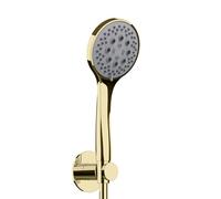 Herzbach Living Spa set doccia con supporto, 3 tipi di getto, 30.914200.1.03, Living Spa; DEEP BLACK; DEEP GREY; DEEP WHITE; SIRO; SIRO PVD GOLD; SIRO GREY; SIRO WHITE; SIRO BLACK oro [Rubinetteria Ba