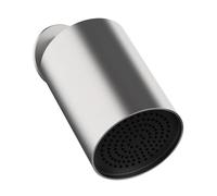 Herzbach Living Spa soffione doccia, 1 tipo di getto, 11.044287.1.09, Living Spa acciaio inox spazzolato [Rubinetteria Bagno > Soffioni Doccia]