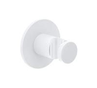 Herzbach Living Spa supporto doccetta, 23.994100.1.07, Living Spa; DEEP BLACK; DEEP GREY; DEEP WHITE bianco opaco [Rubinetteria Bagno > Doccette / Supporti]