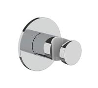 Herzbach Living Spa supporto per doccetta, 11.994100.1.01, Living Spa cromo [Rubinetteria Bagno > Doccette / Supporti]