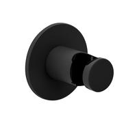 Herzbach Living Spa supporto per doccetta, 23.994100.1.12, Living Spa nero opaco [Rubinetteria Bagno > Doccette / Supporti]