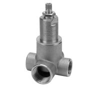 Herzbach Logic deviatore da incasso 1/2", deviatore a 2 vie, 11.065000.1.09, Logic [Rubinetteria Bagno > Accessori di Montaggio per Rubinetteria Bagno]