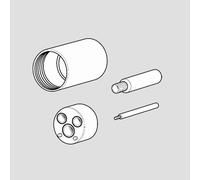 Herzbach Logic Plus prolunga da incasso per miscelatore monocomando da incasso, 30.081500.1.03, Logic Plus; DEEP BLACK; DEEP GREY; DEEP WHITE; SIRO; SIRO BLACK; SIRO GREY; SIRO WHITE; SIRO PVD GOLD or
