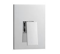 Herzbach Neo Castell rubinetto doccia da incasso con miscelatore, 12.210550.1.01, Neo Castell cromo [Rubinetteria Bagno > Rubinetteria Doccia]