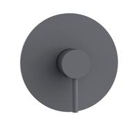 Herzbach SIRO GREY rubinetto doccia da incasso con miscelatore, 30.120555.1.06, SIRO GREY grigio opaco [Rubinetteria Bagno > Rubinetteria Doccia]