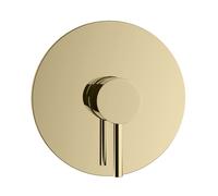 Herzbach SIRO PVD GOLD rubinetto doccia da incasso con miscelatore, 30.120555.1.03, SIRO PVD GOLD oro [Rubinetteria Bagno > Rubinetteria Doccia]