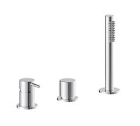 Herzbach SIRO rubinetto bordo vasca, miscelatore monocomando, 30.120250.2.01, SIRO cromo [Rubinetteria Bagno > Rubinetteria Vasca]