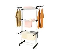 Herzberg, Stendino multifunzione 20m bianco-nero HG8034-BW