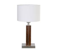 HerzBlut Dana lampada da tavolo con base noce HerzBlut