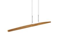 HerzBlut Lampada a sospensione a LED in rovere oliato 170cm HerzBlut