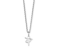 Herzengel Collana da bambina in argento Sterling con ciondolo, chiusura a moschettone, lunghezza regolabile, senza nichel, 38, Argento sterling, Nessuna pietra preziosa