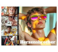 Herzensbrecher (Wandkalender 2026 DIN A4 quer), CALVENDO Monatskalender: Frech, charmant und absolut unwiderstehlich: Diese Jungs wissen genau, wie man Herzen zum Klopfen bringt und zum Schmelzen!