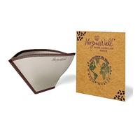 HerzensWahl® Filtro per caffè riutilizzabile | filtro per caffè permanente in acciaio inox | Zero Waste filtro permanente per caffè filtrato, filtro per caffè e caffè | filtro permanente (filtro per