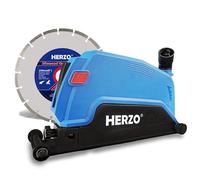 HERZO Cuffia Aspirazione per Smerigliatrice Angolare 230mm con disco diamantato 230 mm