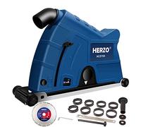 HERZO Cuffia Aspirazione Smerigliatrici per Smerigliatrice Angolare 230mm con disco diamantato 230 mm