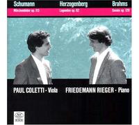 HERZOGENBERG, H. VON - WORKS FOR VIOLA & PIANO:3