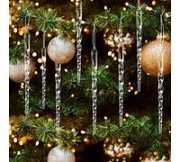 HERZWILD - 30 ciondoli per albero di Natale (ghiacciolo)