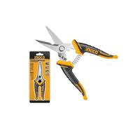 HES0187 INGCO -FORBICI X ELETTRICISTA 178 MM LAME DRITTE ACCIAIO INOX - FORBICE ELETTRICISTI