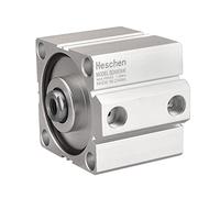 Heschen Alluminio Pneumatico Compatto Cilindro dell' Aria SDA 80 - 40 Alesaggio: 80 mm; Corsa: 40 mm 3/8 PT Port Dimensioni Doppio Effetto