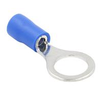 Heschen anello terminale a crimpare connettori vinile isolato filo elettrico connettore RV2 - 8 perno taglia 5/40,6 cm per 1.5 - 2.5 mm² (16 - 14 AWG) blu 100 pezzi