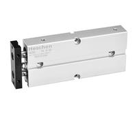 Heschen Cilindro pneumatico pneumatico, TN16-90 (TDA16-90), foro 16mm, corsa 90mm, cilindro pneumatico pneumatico in alluminio a doppio effetto a doppia asta, con magnete