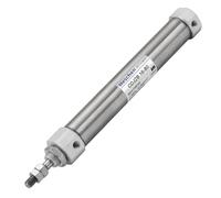 Heschen Cilindro pneumatico sottile, CDJ2B 16-80, attacco M5, foro 16mm, hub 80mm