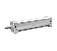 Heschen Cilindro Pneumatico Standard, SC 100-350, PT1/2'' Porta, Alesaggio 100mm, Corsa 350mm, Doppio Effetto