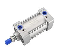 Heschen Cilindro Pneumatico Standard, SC 63-50, PT3/8'' Porta, Alesaggio 63mm, Corsa 50mm, Doppio Effetto