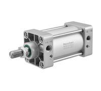 Heschen Cilindro Pneumatico Standard, SC 80-75, PT3/8'' Porta, Alesaggio 80mm, Corsa 75mm, Doppio Effetto