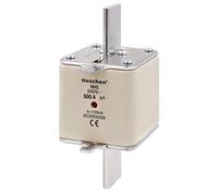 Heschen Collegamento fusibili NH, NH3, 500A, gG, Indicatore Frontale, Rivelatore Combinato