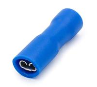 Heschen Femmina Quick Disconnect Vinile completamente isolato 2,8 x 0,5 mm Terminale cavo per 1,5-2,5 mm2 (16-14 AWG) Blu Confezione da 100