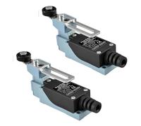 Heschen - Finecorsa HS-8108(TZ-8108) con leva a rullo regolabile, 10A -250VCA, SPDT momentaneo per CNC Mill Plasma IP65 (2)