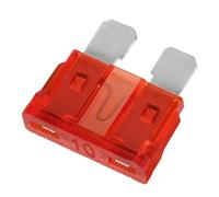 Heschen Fuse atc-10 borsa assortiti auto camion 10 A 50 pezzi, colore: Rosso