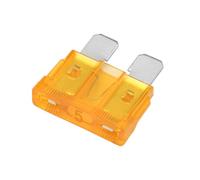Heschen Fusibile a lama standard ATC-5 per auto, camion, 5A, arancione, confezione da 50