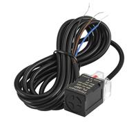 Heschen - Interruttore a sensore di prossimità induttivo quadrato tipo PL-08P, distanza 8 mm, 10-30 V CC, 200 mA PNP normalmente aperto (NO) a 3 fili