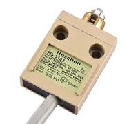 Heschen Interruttore di finecorsa precablato compatto, HS-3103, stantuffo Crossroll, 1NO 1NC, SPDT, tipo momentaneo, AC250V 5A, IP67 impermeabile